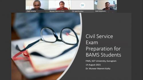 Preparing for Civil Service Examination 